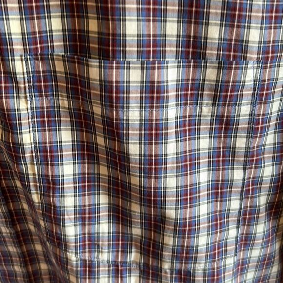 Brooks Brothers blue plaid long sleeve button down shirt Size M - Picture 8 of 11